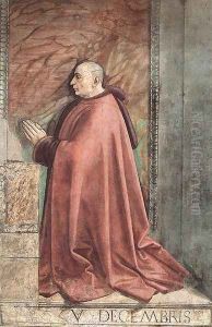 Portrait of the Donor Francesco Sassetti c. 1485