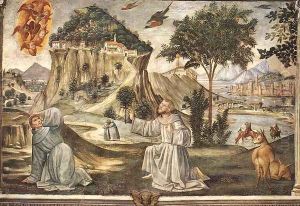 Stigmata of St Francis 1482-85