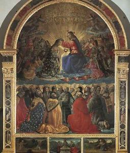 Coronation of the Virgin 1486 2 by Ghirlandaio Domenico