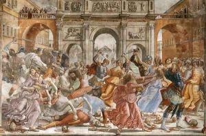 Slaughter of the Innocents 1485-90 by Ghirlandaio Domenico
