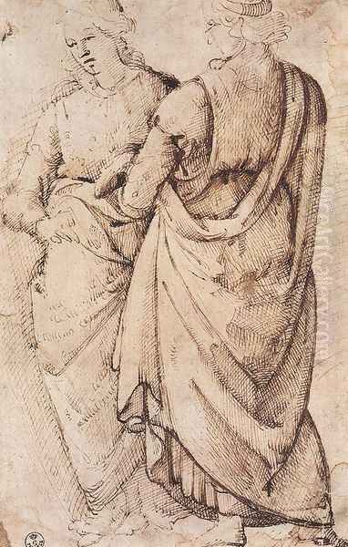 Study Of Two Women 1486 - view 1