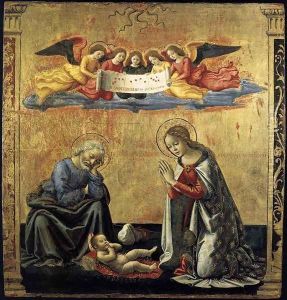The Nativity c. 1492 by Ghirlandaio Domenico