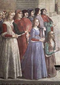 Resurrection of the Boy (detail 3) 1482-85