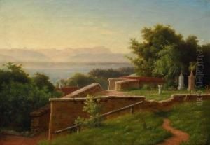 Blick Auf Den Starnberger See by Wilhelm Ferdinand Xylander