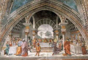 Herod's Banquet by Ghirlandaio Domenico