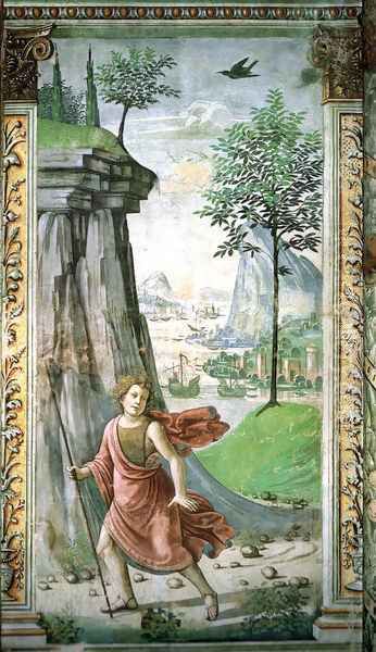 14, St. John the Baptist in the desert - view 1