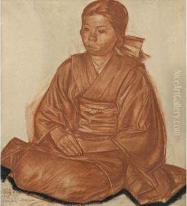 Portrait Of A Japanese Girl