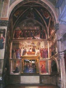 View of the Santa Trinita Chapel