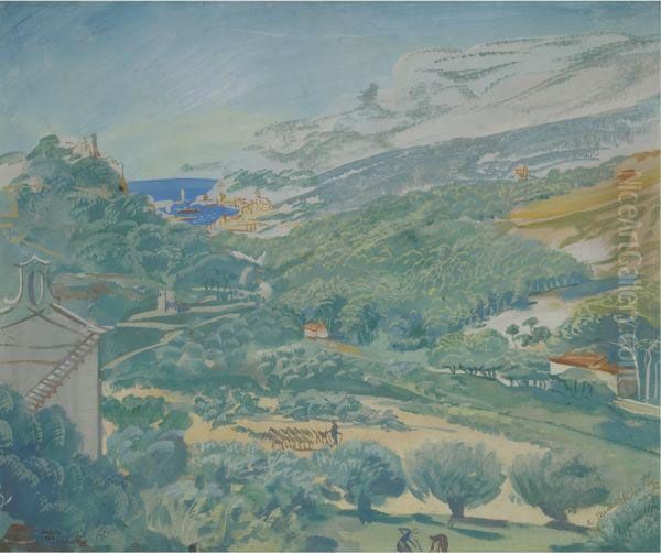 Landscape In Cassis - view 1