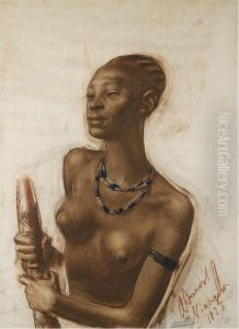 Portrait Of A Mangbetu Woman