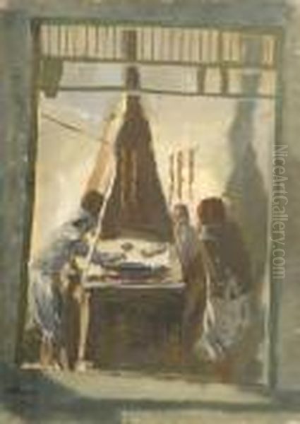 Sausage Makers In Tunis - view 1
