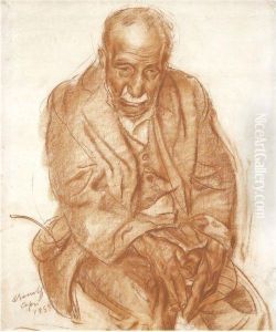Portrait Of An Italian by Aleksandr Evgen'evich Iakovlev