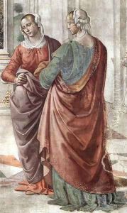 Zacharias Writes Down the Name of his Son (detail) 2 Zacharias Writes Down the Name of his Son (detail) 2