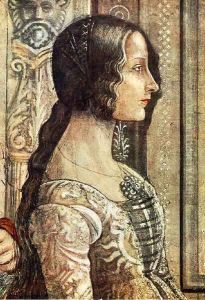 Birth of Mary (detail) 3