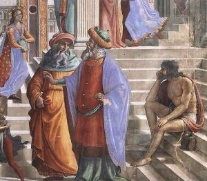 Presentation of the Virgin at the Temple (detail) 3