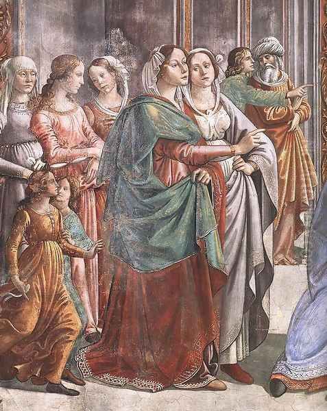 Marriage of Mary (detail) - view 1