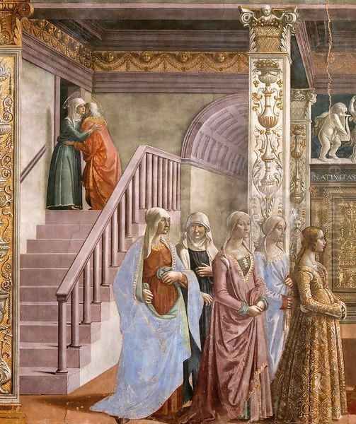 Birth of Mary (detail) 2 - view 1