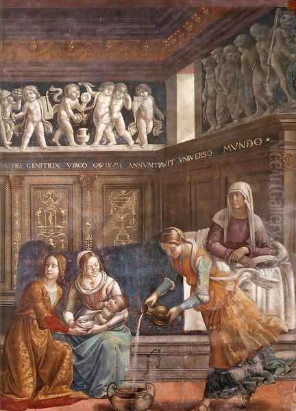Birth of Mary (detail) - view 1
