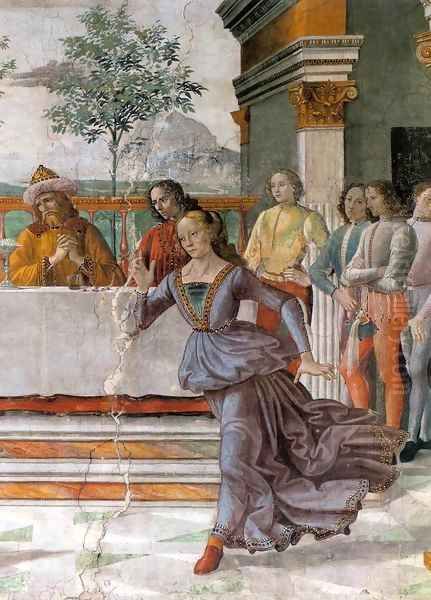 Herod's Banquet (detail) - view 1