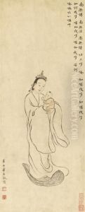 Bodhisattva Guanyin Of Fertility by Hua Yan