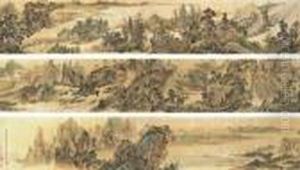 Landscape After Yuan Masters by Hua Yan