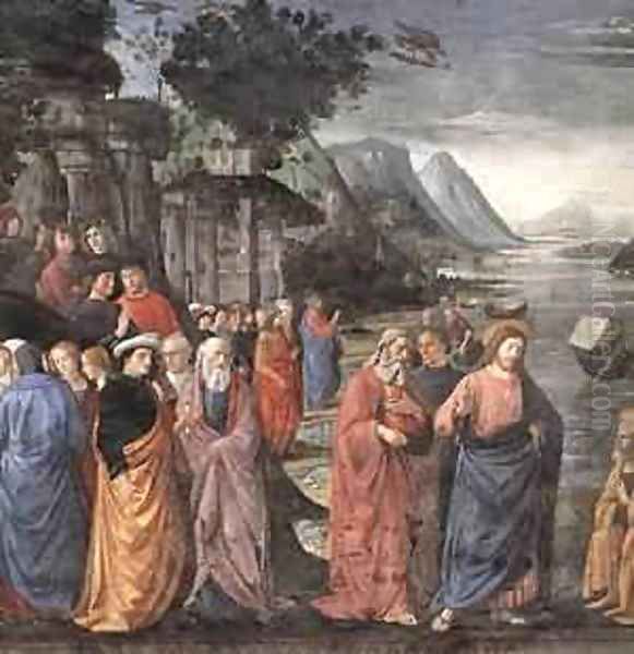 Calling Of The First Apostles (Detail) 1481 - view 1