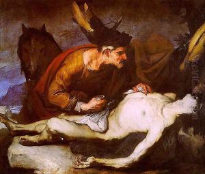 The Good Samaritan 1685 by Luca Giordano