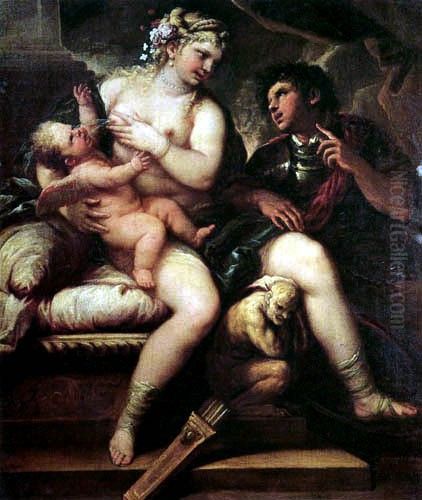 Venus, Cupid and Mars - view 1