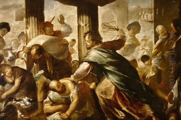 Christ Cleansing the Temple - view 1