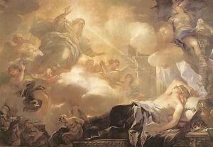 Dream of Solomon c. 1693 by Luca Giordano