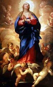 Immaculate Conception by Luca Giordano