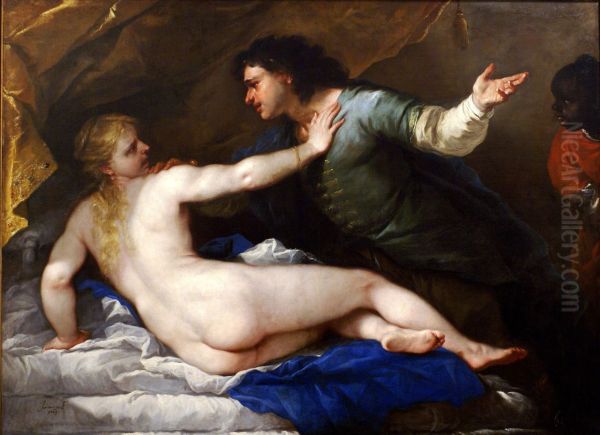Lucretia and Tarquin - view 1