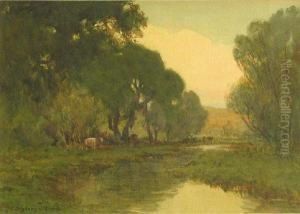 Cattle Pond by Sydney Jones Yard