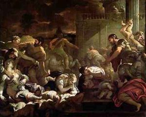 Massacre of the Innocents by Luca Giordano