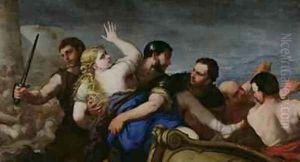 The Abduction of Helen by Luca Giordano