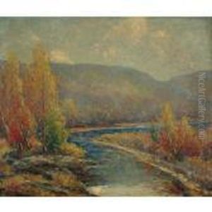 Autumn On The Delaware by Cullen Yates