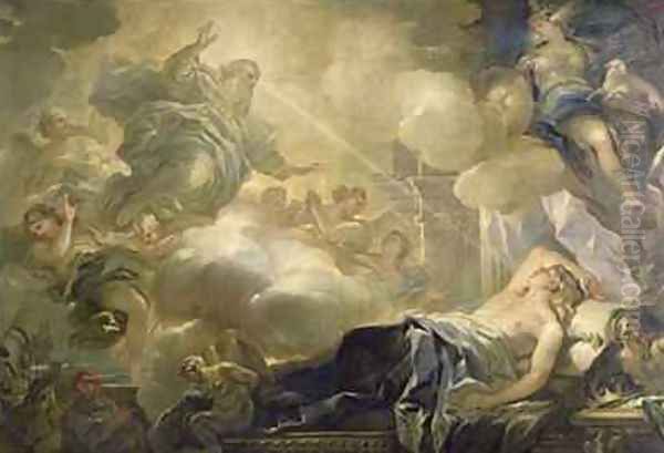 The Dream of Solomon by Luca Giordano