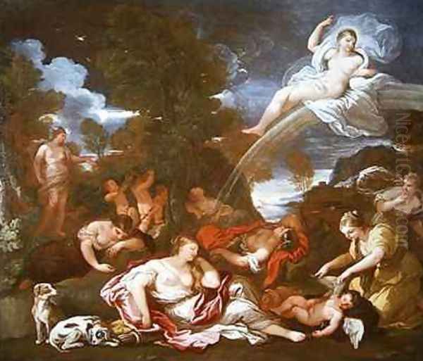 The Disarming of Cupid - view 1
