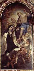 St Mary Magdalene of Pazzi 1566-1607 by Luca Giordano
