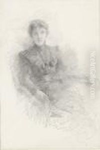 Portrait Of A Ladjy, Possibly Maire Ni Sculligh by John Butler Yeats