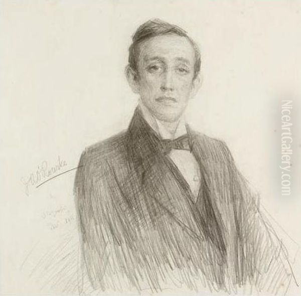 Portrait Of J.a. O'rourke - view 1