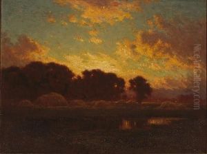 Sunset, Kenwood Meadows by Raymond Dabb Yelland