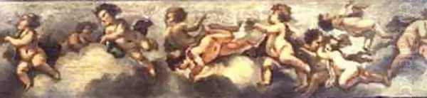 Putti disporting 3 - view 1