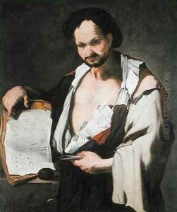 The Ancient Philosopher by Luca Giordano