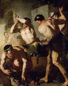 Vulcans Forge 2 by Luca Giordano