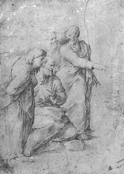 Four Apostles, after Raphael's Transfiguration - view 1