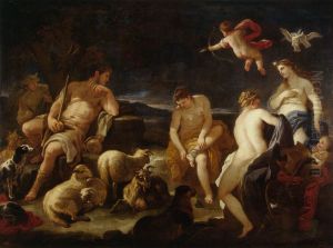 Judgment of Paris by Luca Giordano