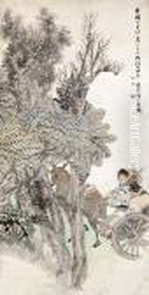 Deer And Carriage - view 1