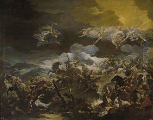 The Defeat of Sisera by Luca Giordano