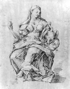 An allegory of Vigilance by Luca Giordano